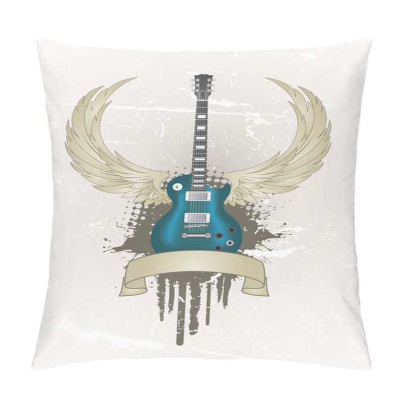 Personality  Guitar Wings Pillow Covers