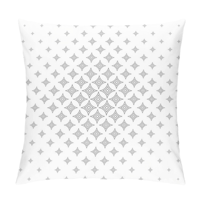 Personality  Repeat Black And White Vector Star Pattern Pillow Covers