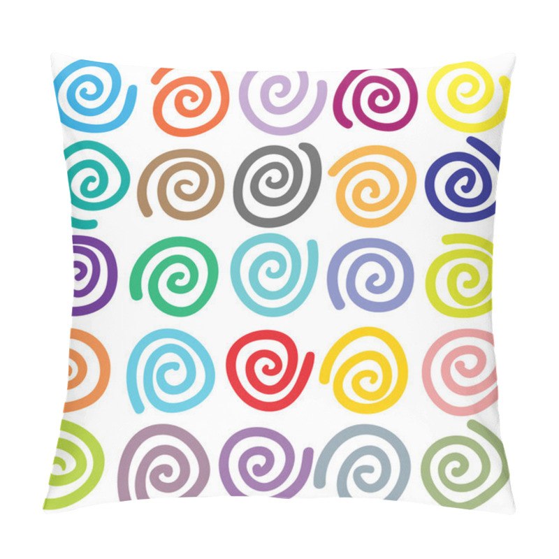 Personality  Custom Hand Drawn Twirls Pillow Covers