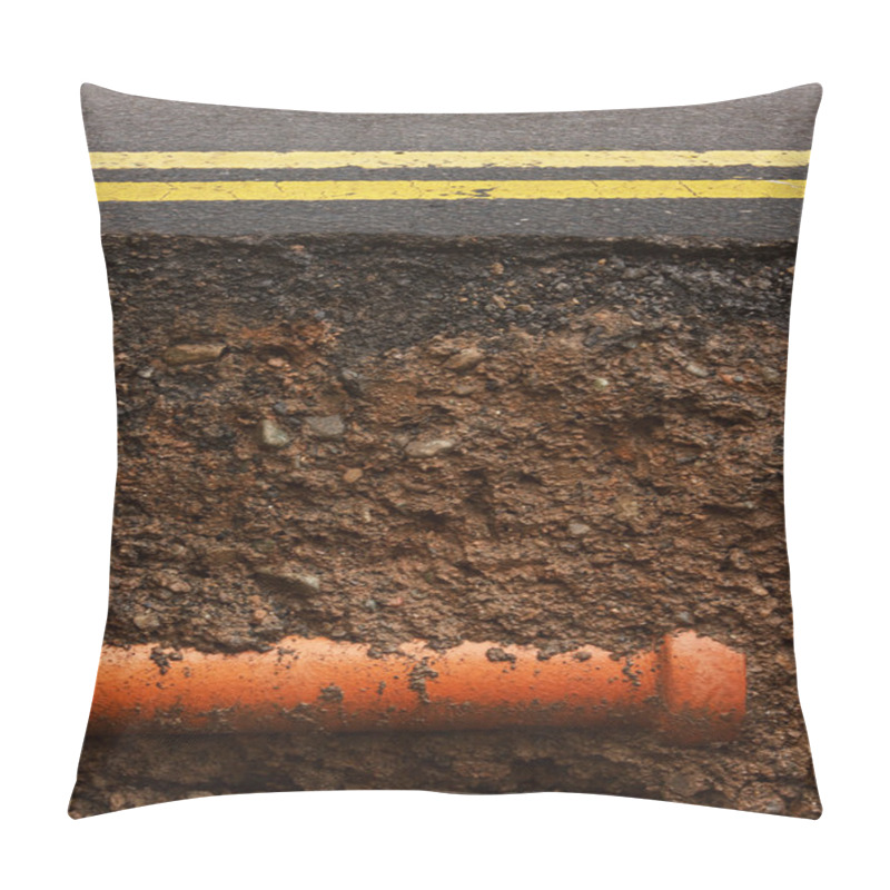 Personality  City Street Cross Section Pillow Covers