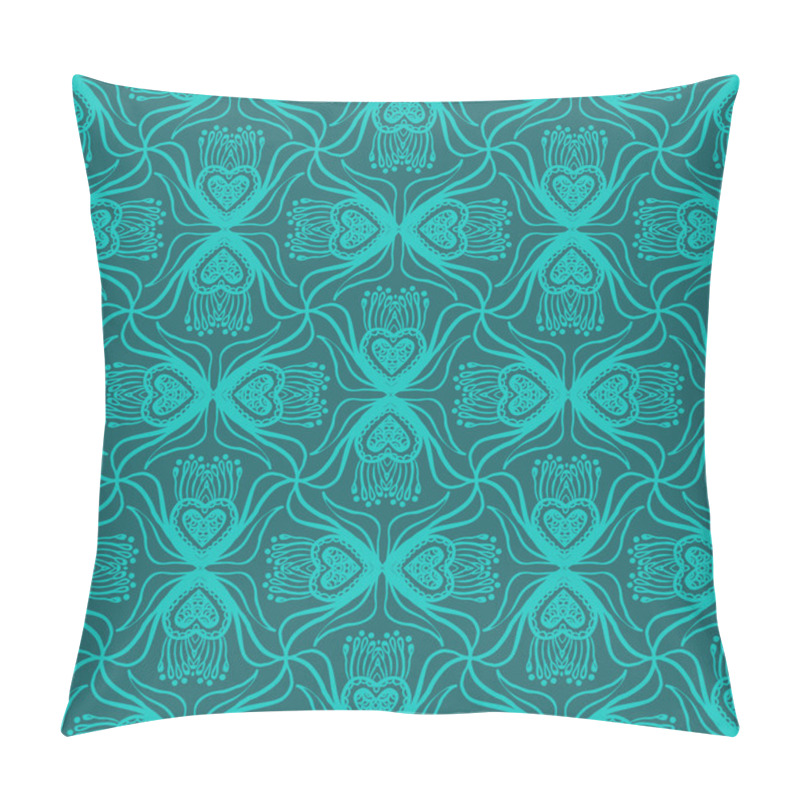 Personality  Floral Ornamented Pattern Pillow Covers