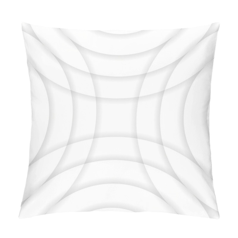 Personality  Monochrome Circular Design Pillow Covers