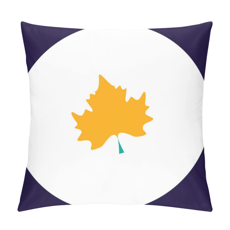 Personality  Maple Leaf Computer Symbol Pillow Covers