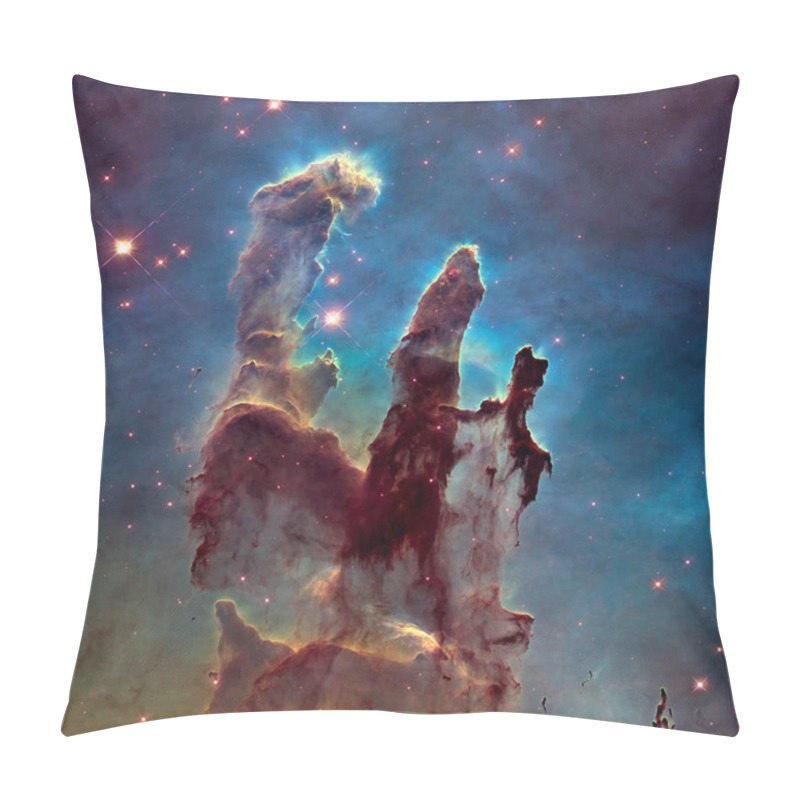 Personality  Pillars Of Creation. Eagle Nebula In The Constellation Serpens. Pillow Covers