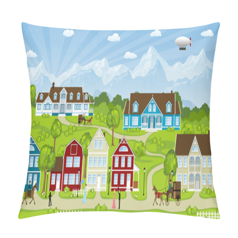 Personality  City In Norway Pillow Covers