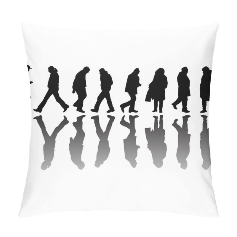 Personality  Black Silhouettes 2 Pillow Covers