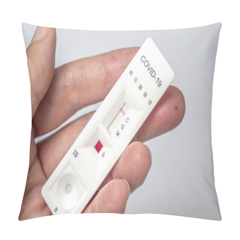 Personality  Covid-19 Rapid Antibodies Test Kit  Pillow Covers