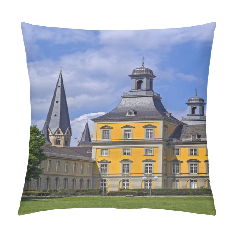 Personality  Main Building Of The University Of Bonn, Germany Pillow Covers