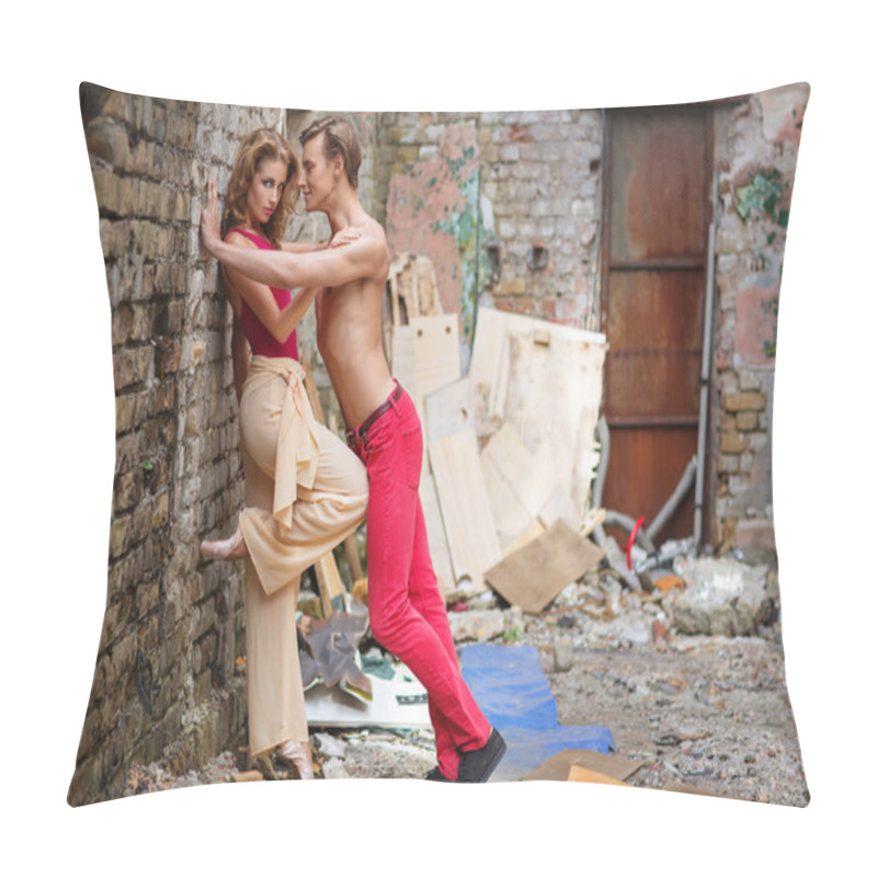 Personality  Modern Ballet Couple Pillow Covers