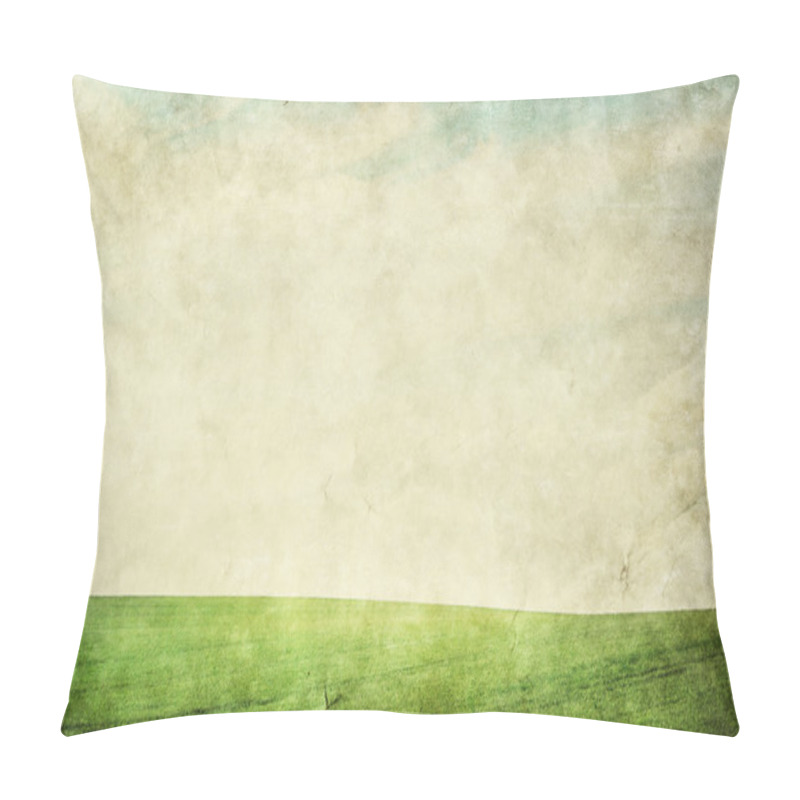 Personality  Grunge Landscape Background Pillow Covers