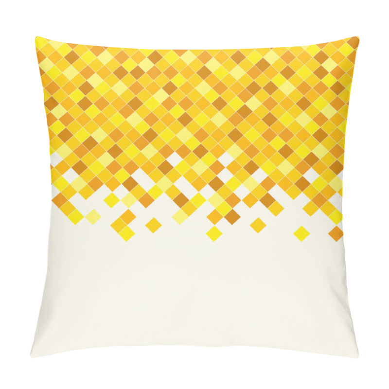 Personality  Abstract Rhombus Mosaic Background Pillow Covers