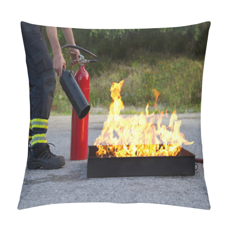 Personality  Fire Training Pillow Covers