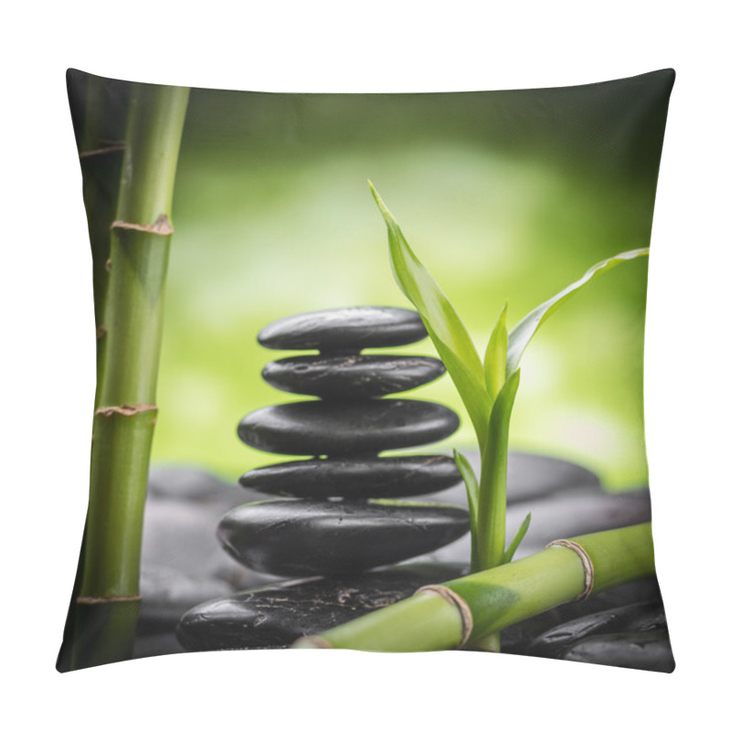 Personality  Zen Basalt Stones Pillow Covers