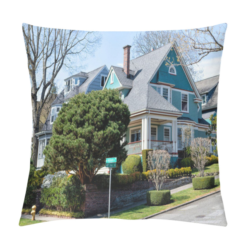 Personality  Country House Or Vacation Home. Real Estate. Rent A House. Insure Housing. Insurance Concept Pillow Covers