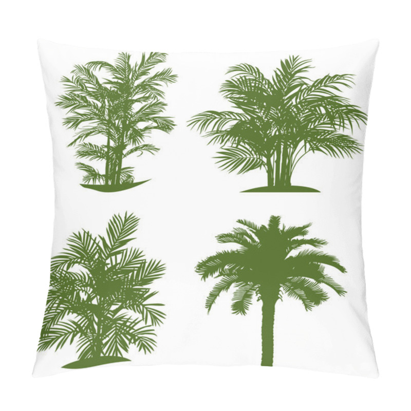 Personality  Palm Tree Pillow Covers