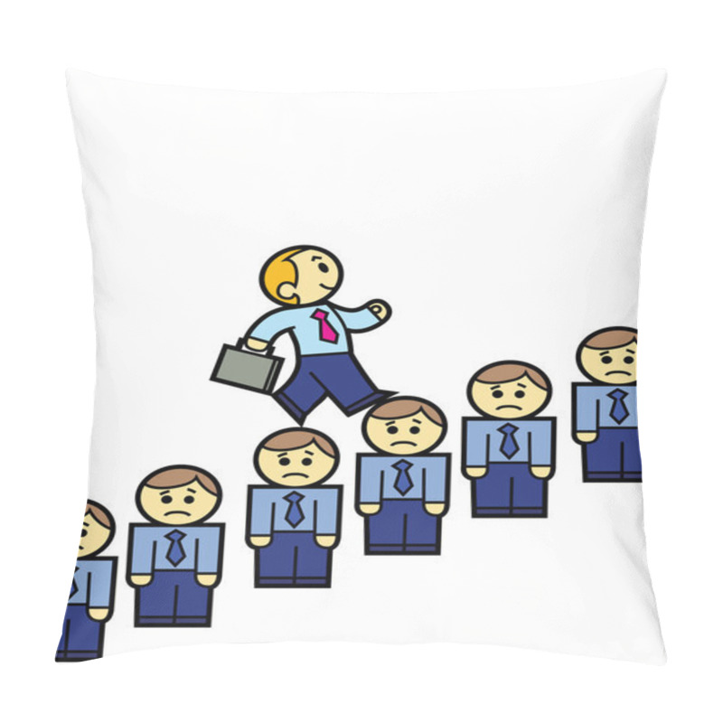 Personality  Climb Up The Service Ladder Pillow Covers