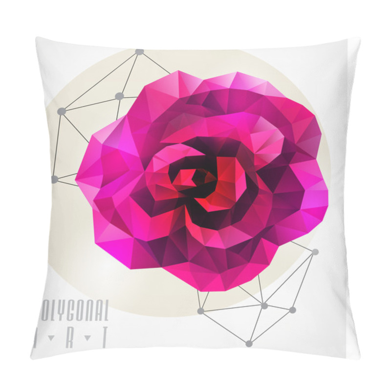 Personality  Polygonal Modern Elements Pillow Covers