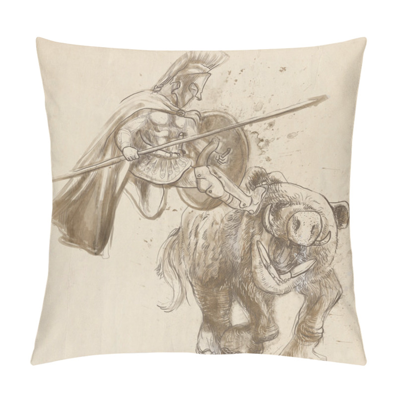 Personality  Hercules Pillow Covers