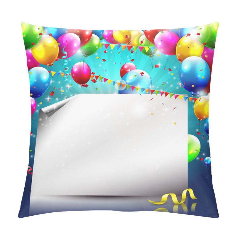 Personality  Modern Birthday Background Pillow Covers