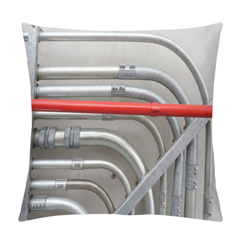 Personality  Pipe Water And Power Pillow Covers