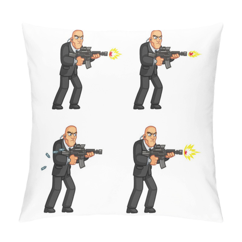 Personality  Body Guard Animation Sprite Pillow Covers