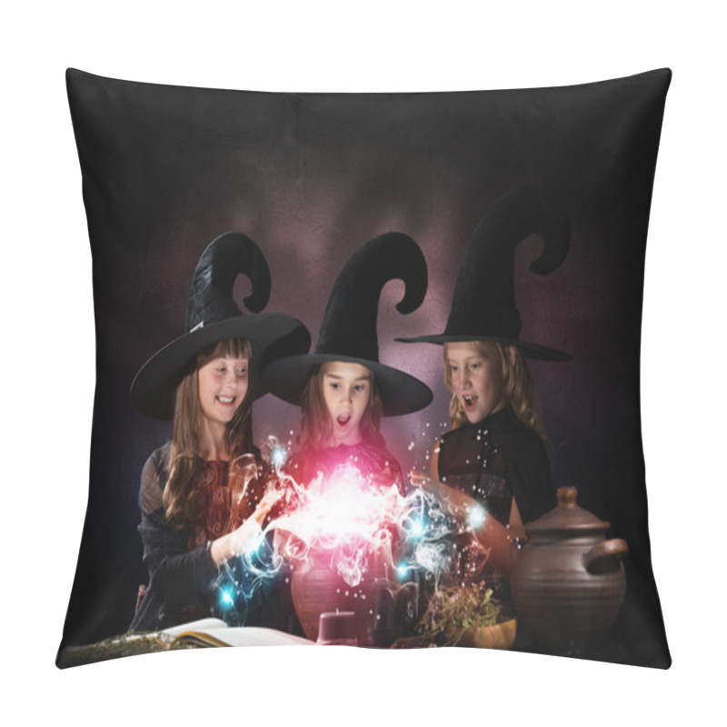 Personality  Three Little Witches Pillow Covers