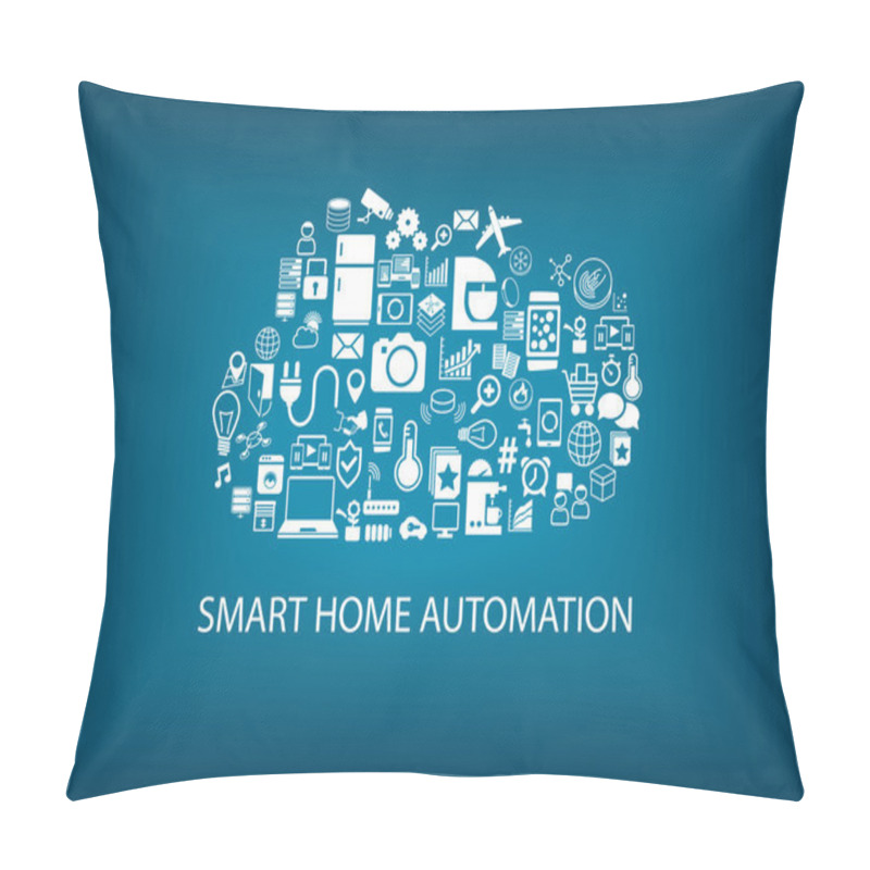 Personality  Smart Home Automation With Cloud Computing Pillow Covers