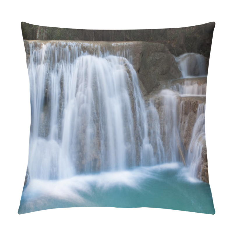 Personality  Waterfalls Cascading Off Small Cliffs Pillow Covers