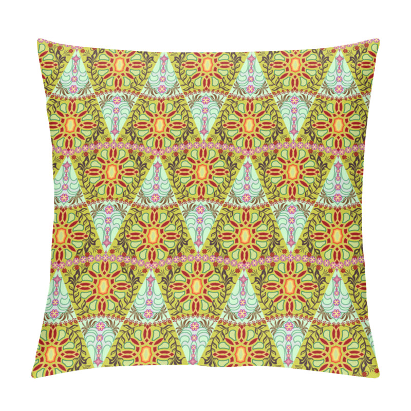 Personality  Ornamental Seamless Pattern. Pillow Covers