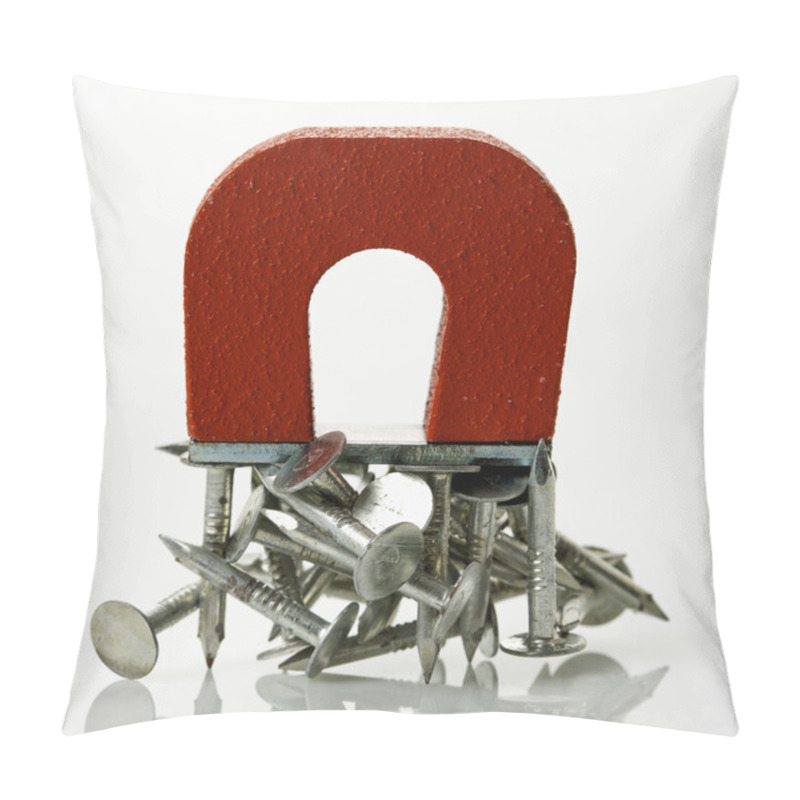 Personality  Magnet With Nails. Pillow Covers