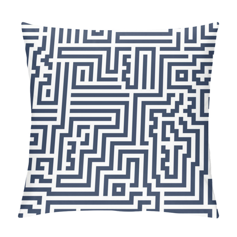 Personality  Line Maze Background  Pillow Covers