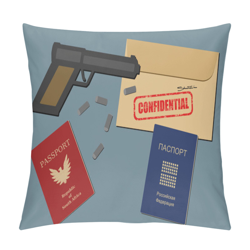 Personality  Fake Passports Pillow Covers