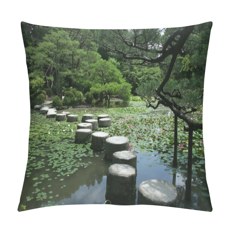 Personality  Stepping Stones - Heian Temple, Kyoto, Japan Pillow Covers