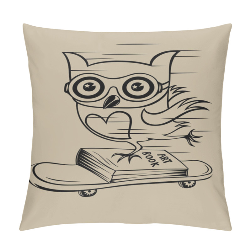 Personality  Owl Bird Pillow Covers