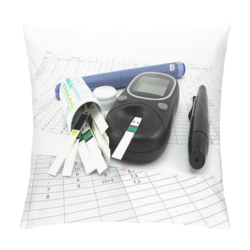 Personality  Glucometer Test Strips And Insulin Pillow Covers