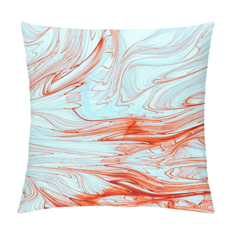 Personality  Abstract Chaos Texture - Digitally Generated Image Pillow Covers