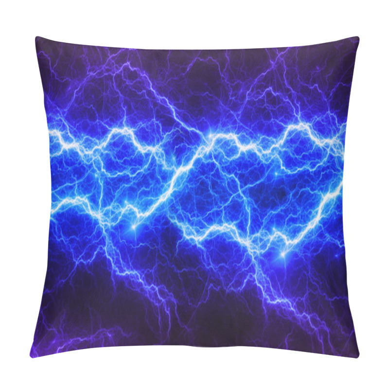 Personality  Blue Fantasy Lightning Pillow Covers