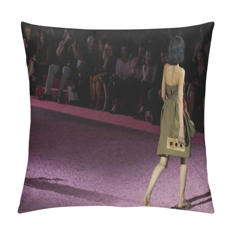 Personality  Marc Jacobs During Mercedes-Benz Fashion Week Spring Pillow Covers