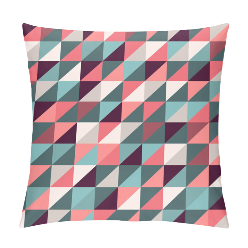 Personality  Triangles Background Pillow Covers