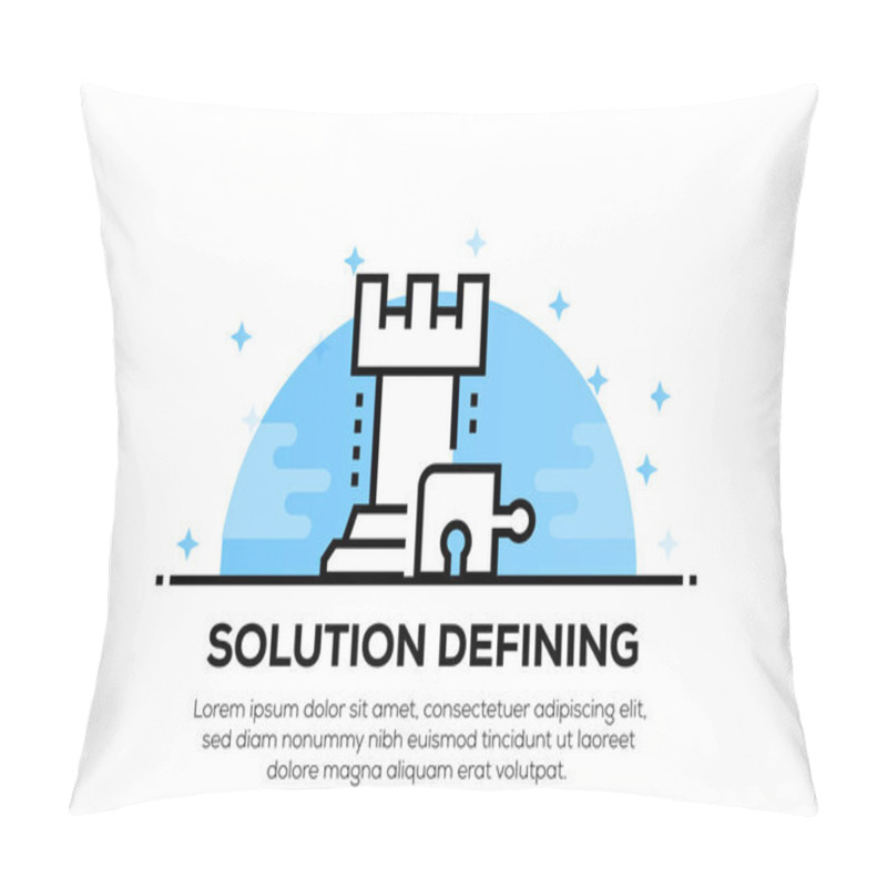 Personality  SOLUTION DEFINING ICON CONCEPT Pillow Covers