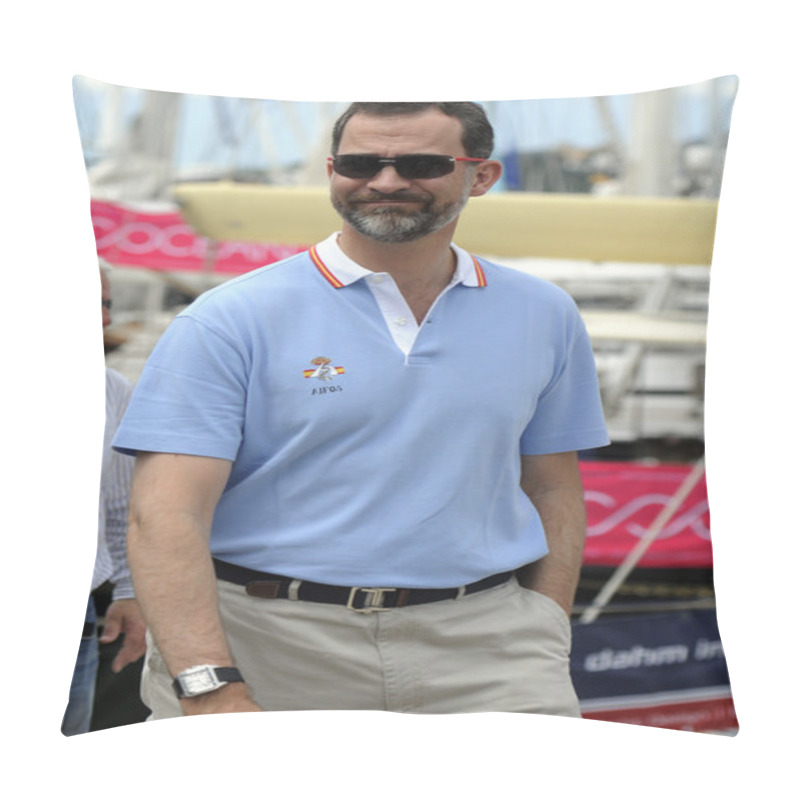 Personality  Prince Felipe, Son Of King Juan Carlos I Of Spain Pillow Covers