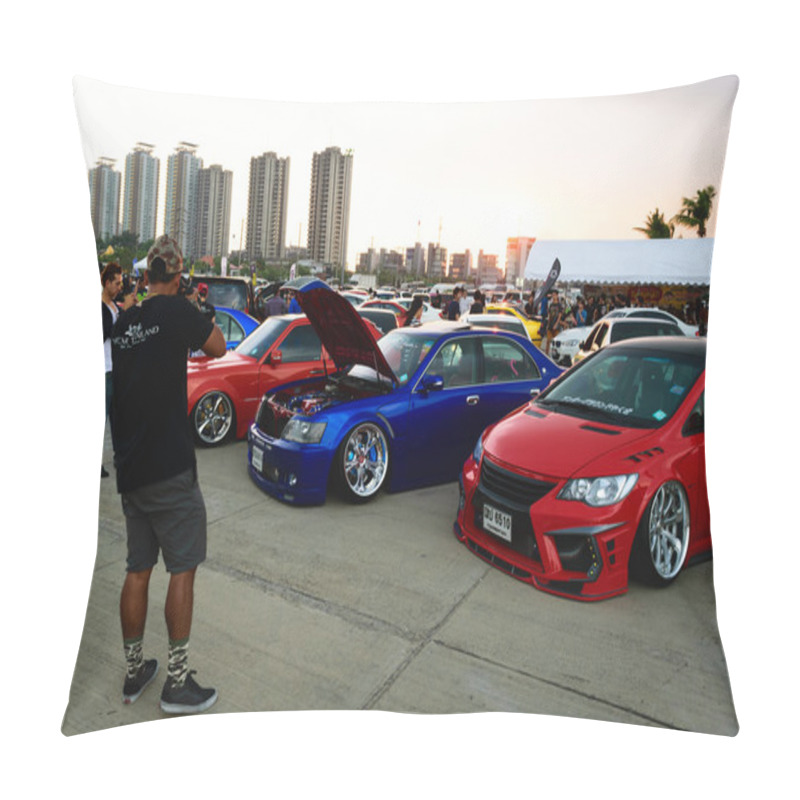 Personality  VIP Car Thailand Car Show Meeting Pillow Covers