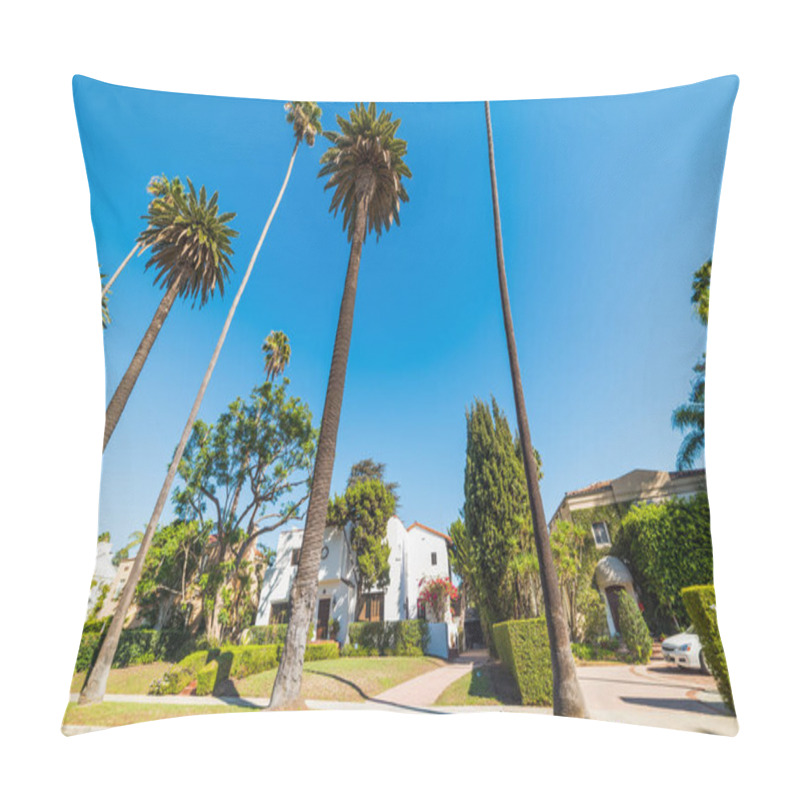 Personality  Beautiful Houses In Beverly Hills Pillow Covers