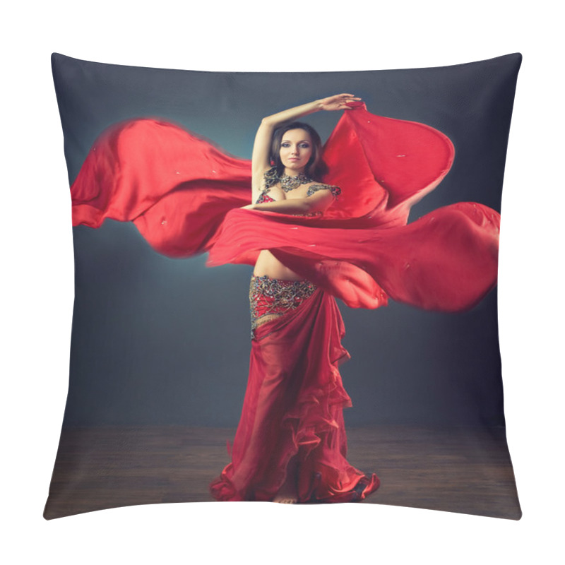 Personality  Ethnic Woman Belly Dancer Pillow Covers