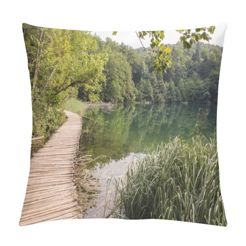 Personality  Plitvice National Park, Croatia Pillow Covers