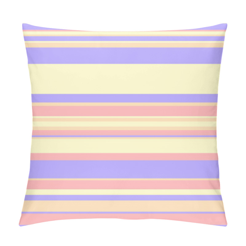 Personality  Delightful Pastel Horizontal Stripes Background. Perfect For Websites, Branding, Packaging, And More.  Soft, Calming Colors Create A Cheerful And Versatile Design. Pillow Covers