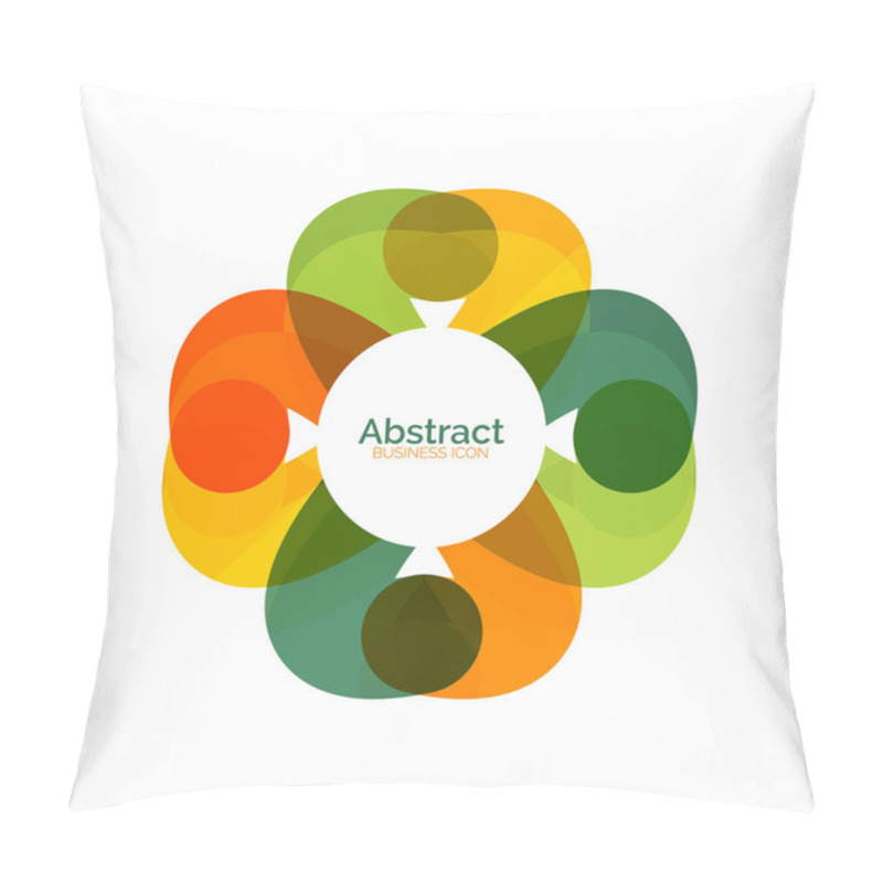 Personality  Abstract Symmetric Business Icon Pillow Covers