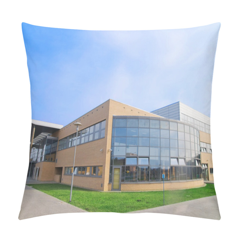 Personality  Modern Office Buildings Pillow Covers