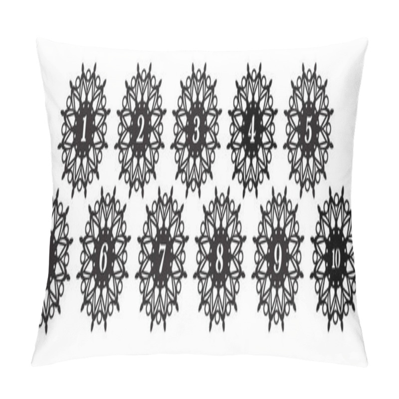 Personality  Christmas Snowflakes With Figures Pillow Covers