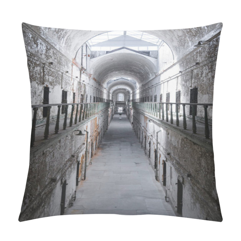 Personality  Eastern State Penitentiary, National Historic Landmark Pillow Covers